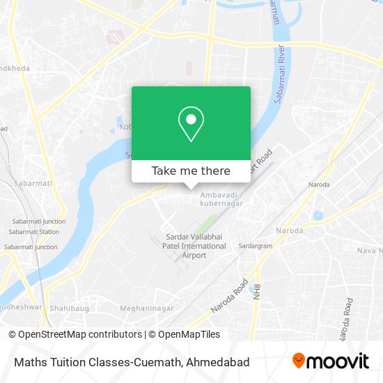 Maths Tuition Classes-Cuemath map