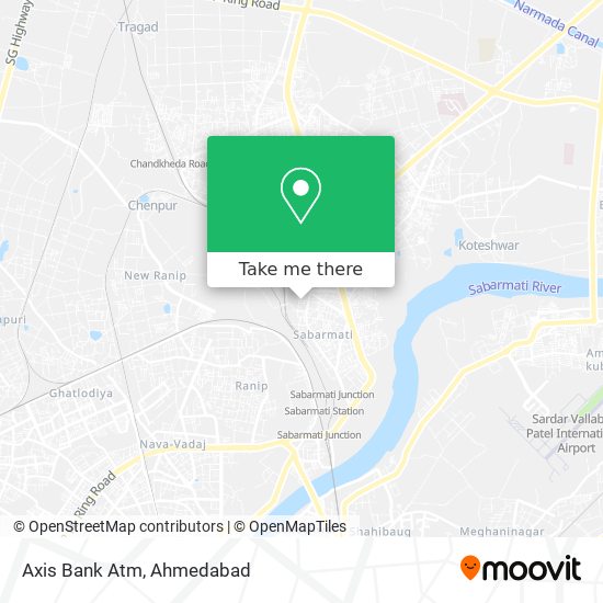 Axis Bank Atm map