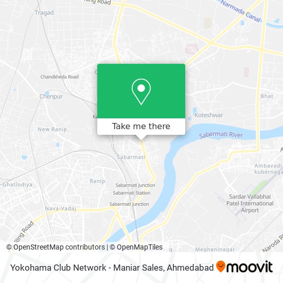 Yokohama Club Network - Maniar Sales map