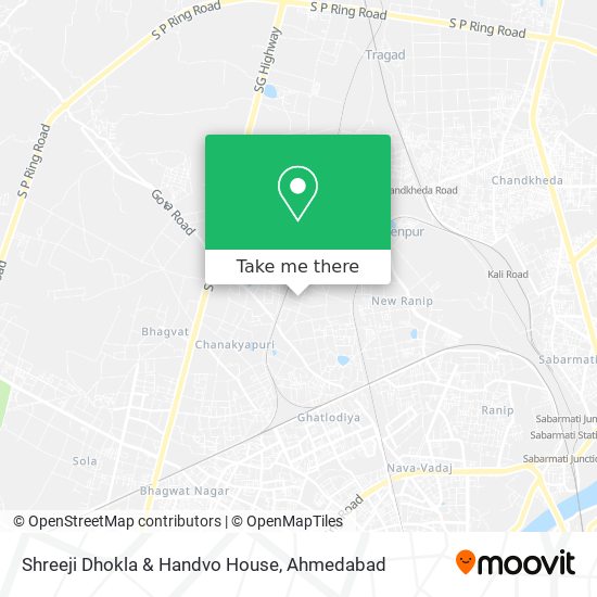 Shreeji Dhokla & Handvo House map