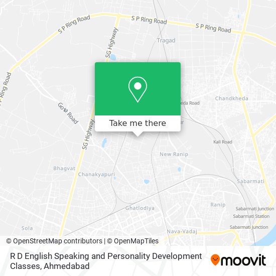 R D English Speaking and Personality Development Classes map