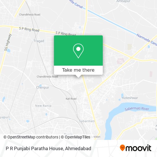 P R Punjabi Paratha House map