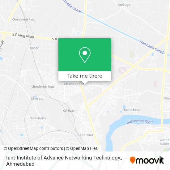 Iant-Institute of Advance Networking Technology. map