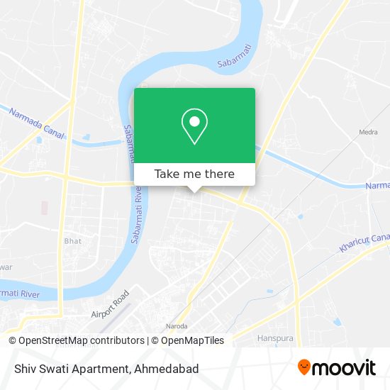 Shiv Swati Apartment map