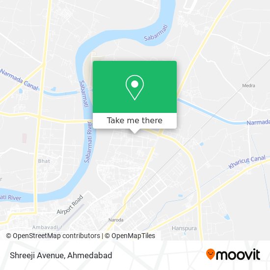 Shreeji Avenue map