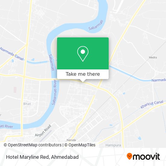 Hotel Maryline Red map