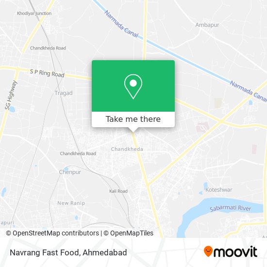 Navrang Fast Food map