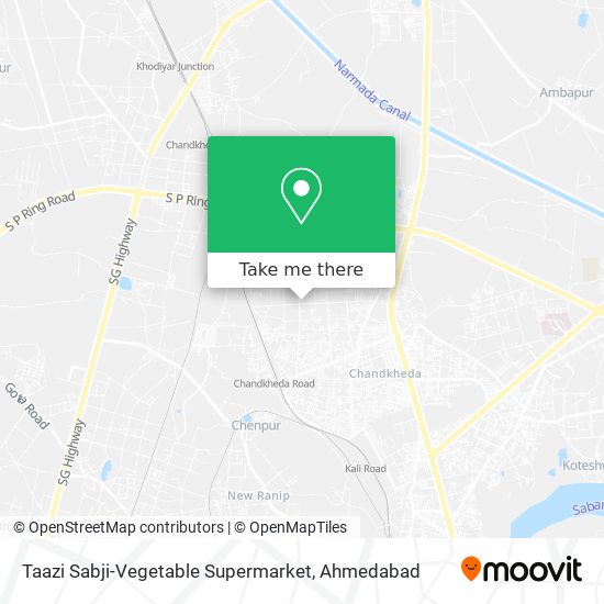 Taazi Sabji-Vegetable Supermarket map