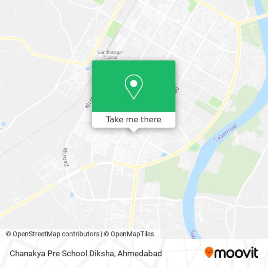 Chanakya Pre School Diksha map