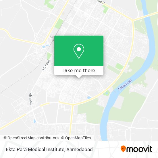 Ekta Para Medical Institute map