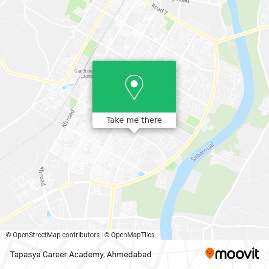 Tapasya Career Academy map