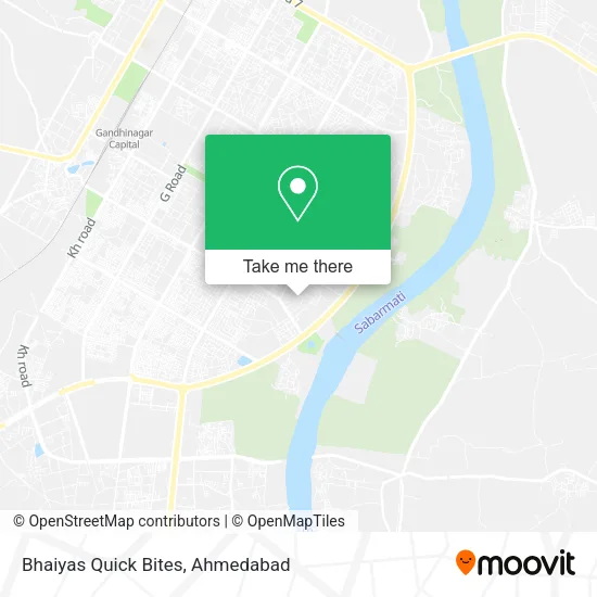 Bhaiyas Quick Bites map