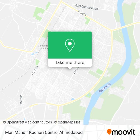 Man Mandir Kachori Centre map