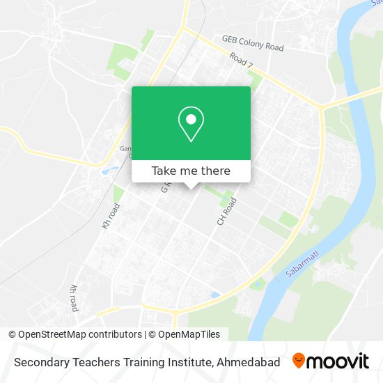 Secondary Teachers Training Institute map