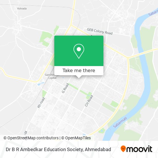 Dr B R Ambedkar Education Society map