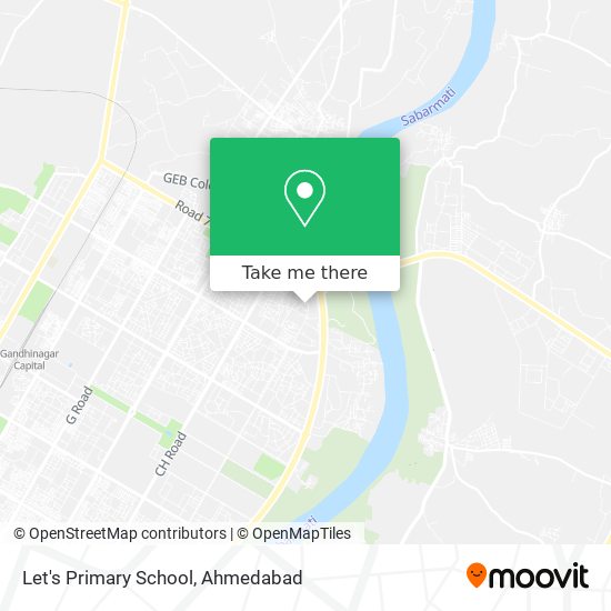 Let's Primary School map