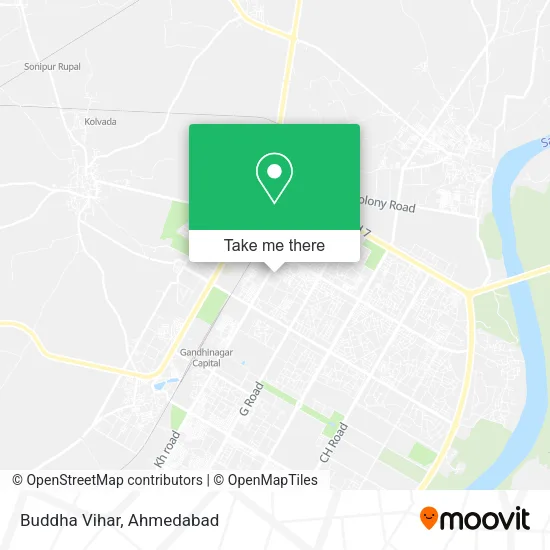 Buddha Vihar map