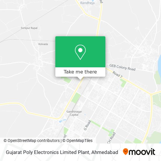 Gujarat Poly Electronics Limited Plant map