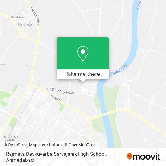 Rajmata Devkuvarba Sarvajanik High School map