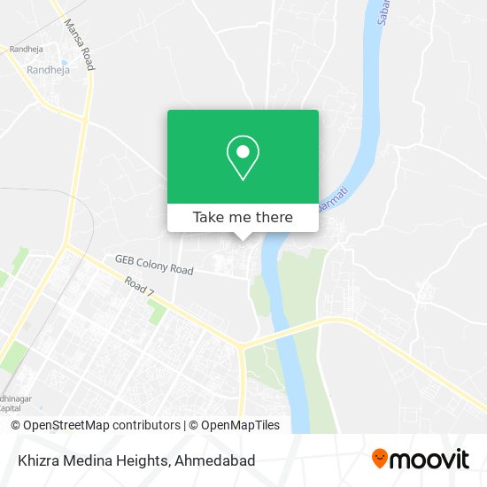 Khizra Medina Heights map