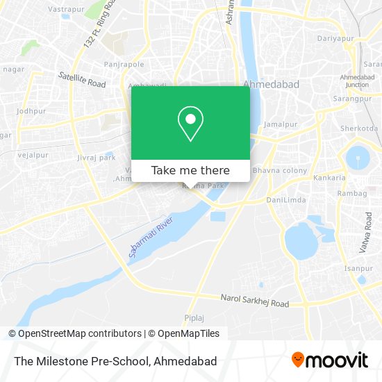 The Milestone Pre-School map