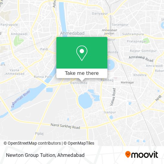 Newton Group Tuition map