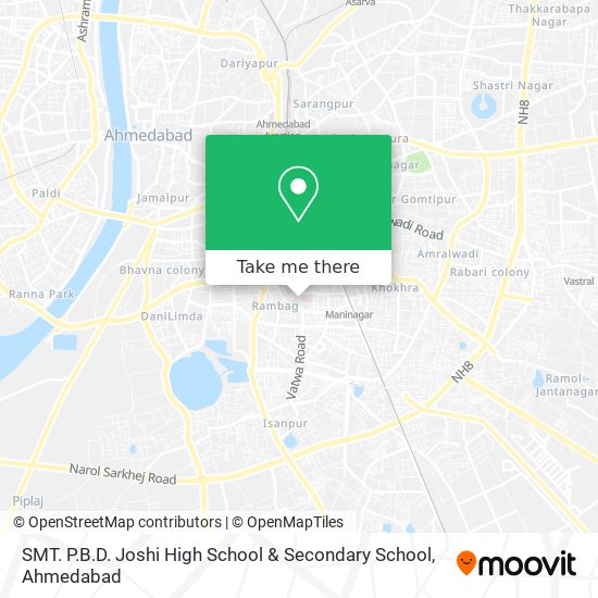 SMT. P.B.D. Joshi High School & Secondary School map