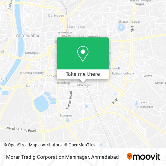 Morar Tradig Corporation,Maninagar map