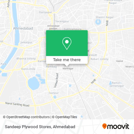 Sandeep Plywood Stores map