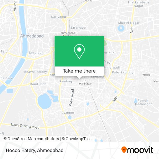 Hocco Eatery map