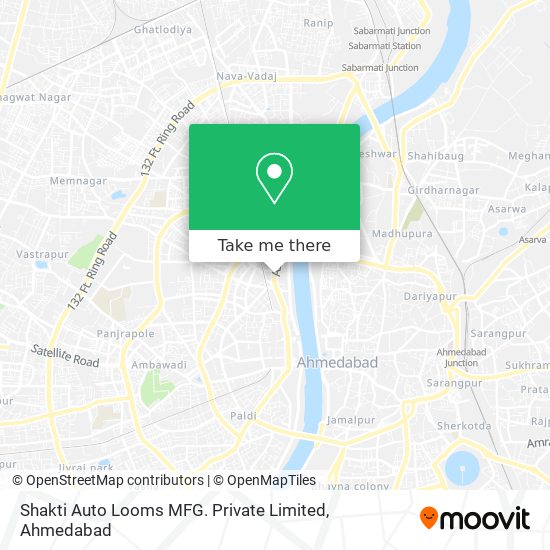 Shakti Auto Looms MFG. Private Limited map