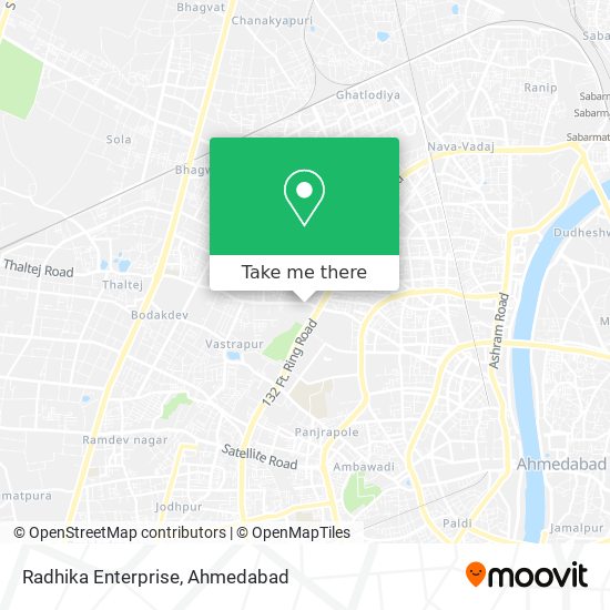 Radhika Enterprise map