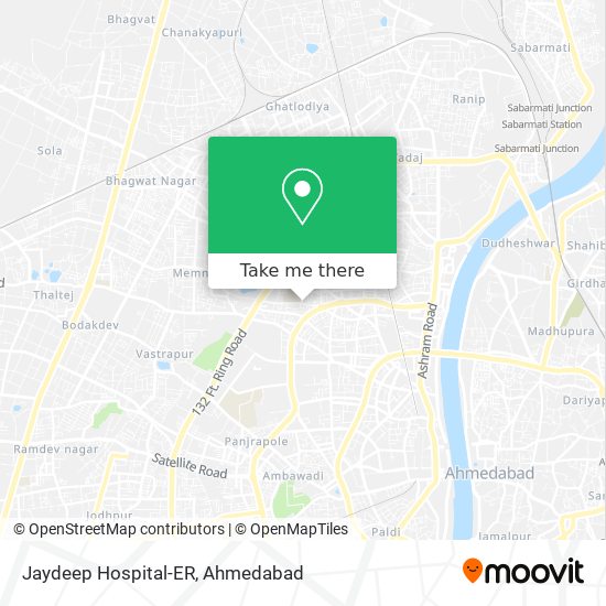 Jaydeep Hospital-ER map