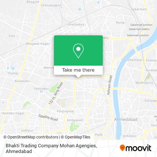 Bhakti Trading Company Mohan Agengies map