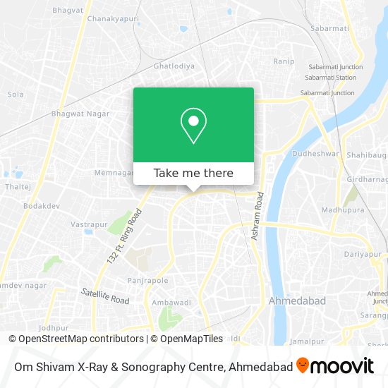 Om Shivam X-Ray & Sonography Centre map