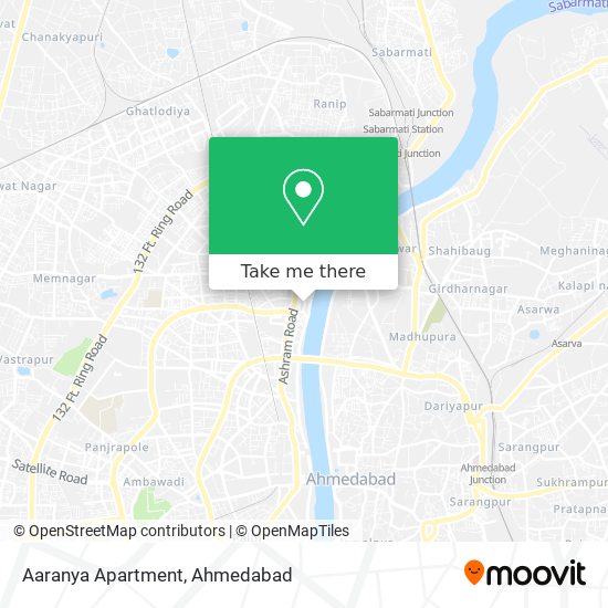 Aaranya Apartment map