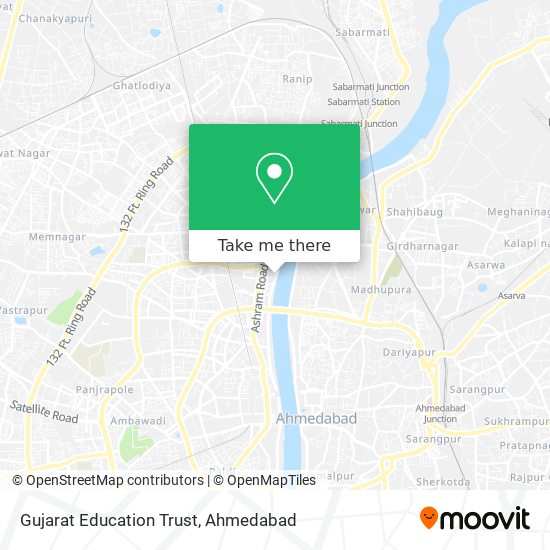 Gujarat Education Trust map