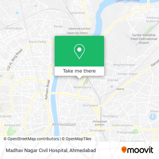 Madhav Nagar Civil Hospital map