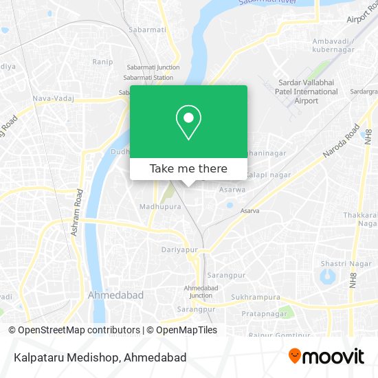 Kalpataru Medishop map