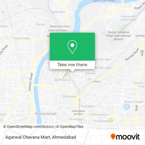 Agarwal Chavana Mart map