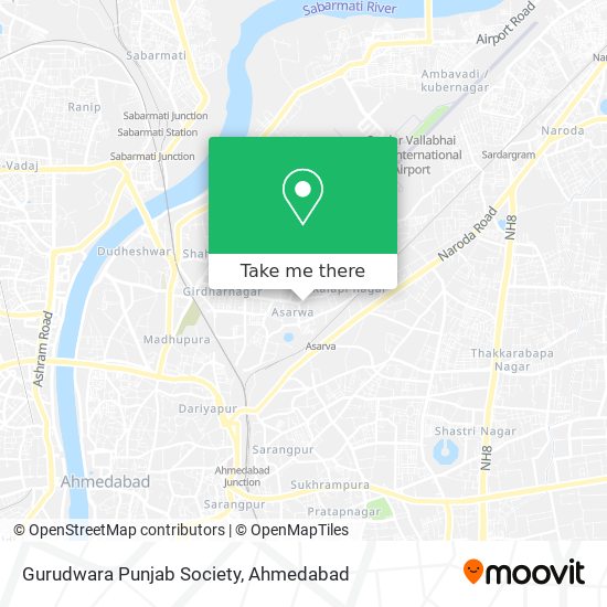 Gurudwara Punjab Society map
