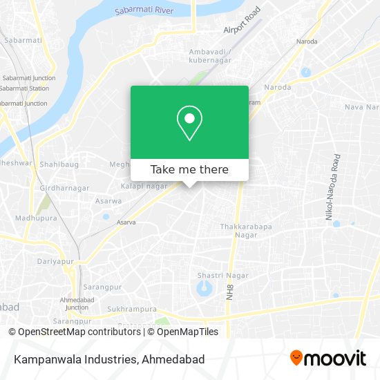 Kampanwala Industries map