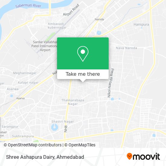 Shree Ashapura Dairy map