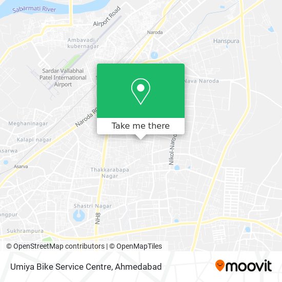 Umiya Bike Service Centre map