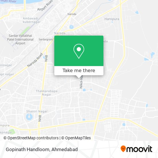 Gopinath Handloom map