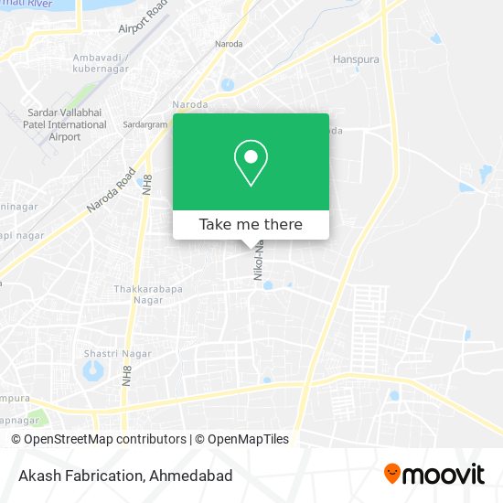 Akash Fabrication map