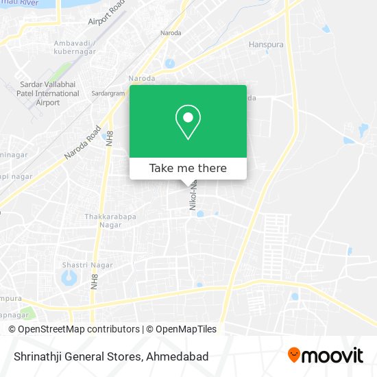 Shrinathji General Stores map