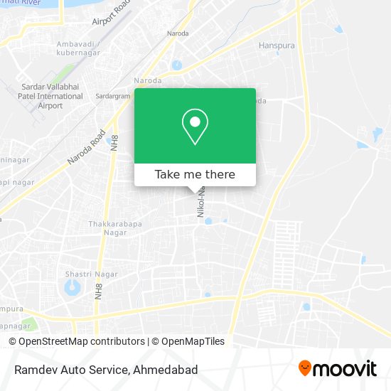 Ramdev Auto Service map