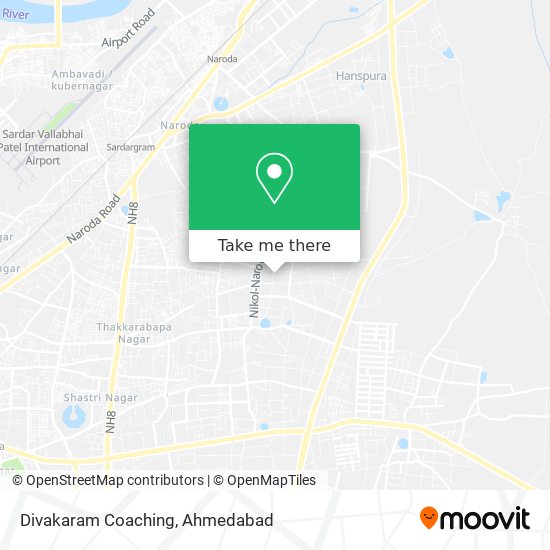 Divakaram Coaching map