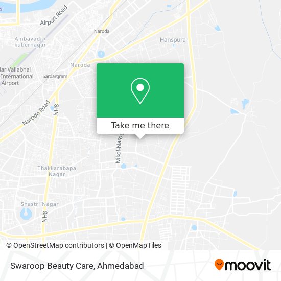 Swaroop Beauty Care map